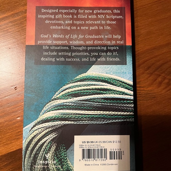 3/$10 God’s Word of Life for Graduates - Picture 2 of 4